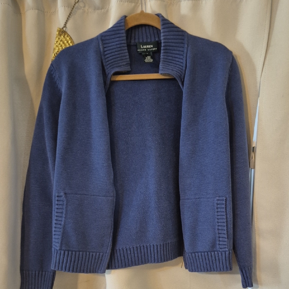 Lauren Ralph Lauren Indigo Knit Sweater